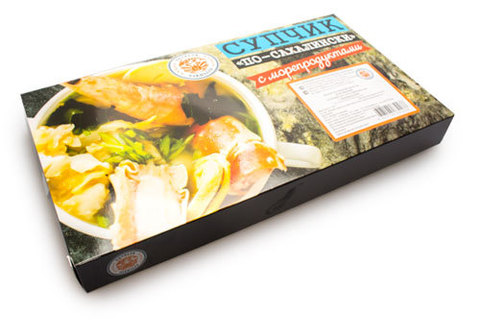Супчик По-Сахалински с морепродуктами, 500г