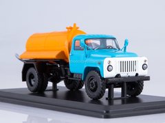 GAZ-53A Cesspool truck ANM-53 blue-orange 1:43 Start Scale Models (SSM)