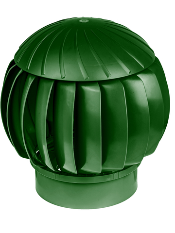 Турбина ротационная ERA RRTV D160 Green, (Нанодефлектор), вентиляционная, пластик