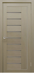 Межкомнатная дверь Y-5 / Цвет Тон Неаполь / Остекление "Сатинат белое" / Двери Верда
