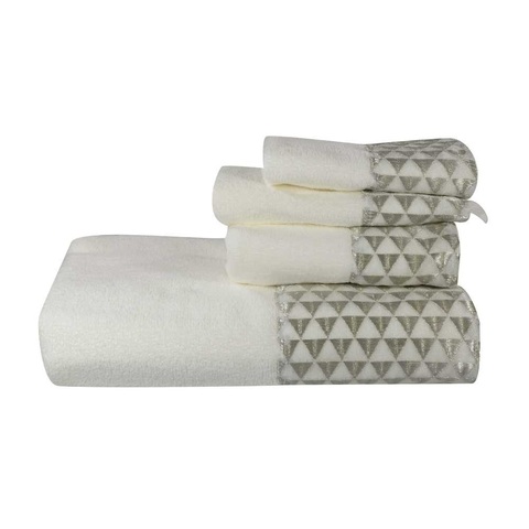 Полотенце 41х76 Avanti Diamonte белое