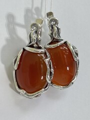 Милана (серьги из серебра)