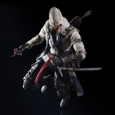 Ассасин Крид III фигурка Коннор (копия) — Assassin's Creed Connor Play Arts Kai (copy)