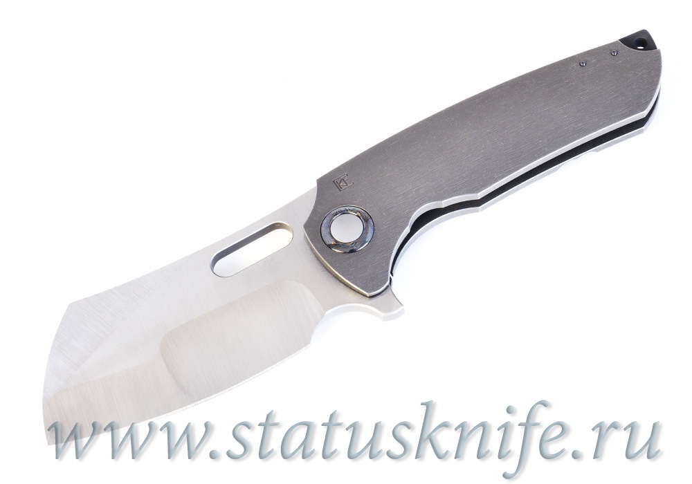 Нож CKF/Matthew Christensen Big Brutus Брутус (M390, Ti, Zirc, ZircuTi)