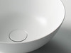 Умывальник чаша накладная круглая (Белый Матовый) Element 358*358*155мм Ceramica Nova CN6003