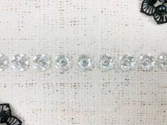 Тесьма со стразами, ш. 1,5 см