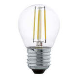 Лампа LED филаментная прозрачная Eglo CLEAR LM-LED-E27 4W 470Lm 2700K G45 11762 1
