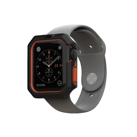 Чехол UAG Civilian Watch Case для Apple Watch 44/42 черно/оранжевый (Black/Orange)