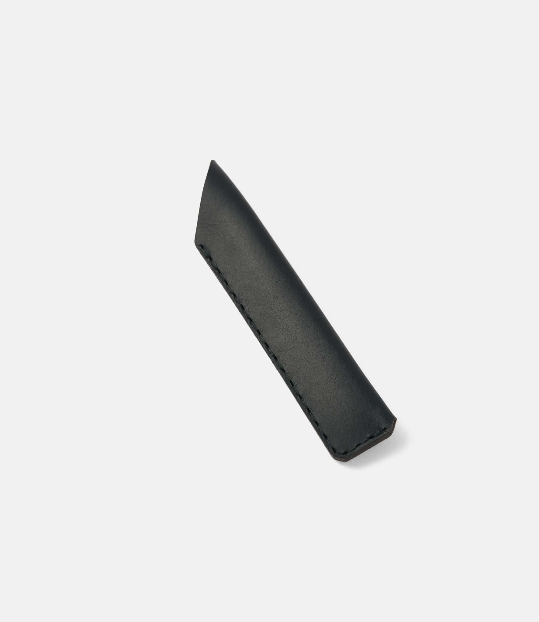 Wingback Leather Sleeve Charcoal — чехол для ручки или карандаша