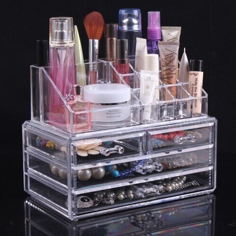 Акриловый органайзер для косметики Cosmetic Storage Box