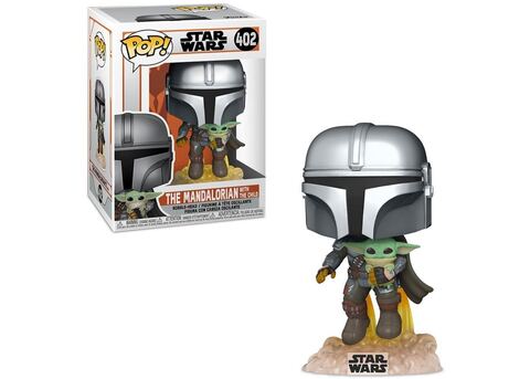 Funko POP! Star Wars. The Mandalorian: Mandalorian with the Child (402)