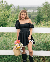 Платье Jaqueline в черном цвете