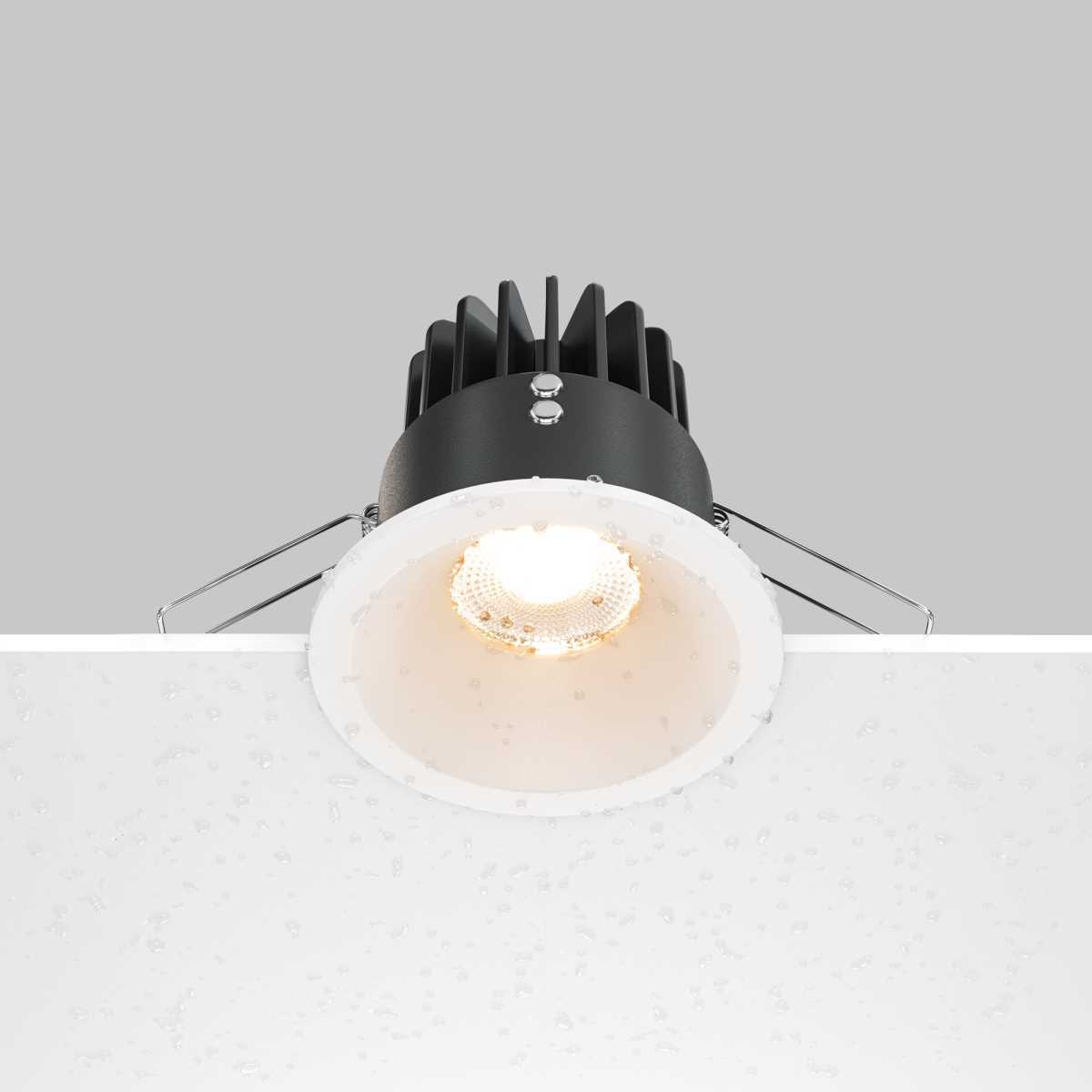 Встраиваемый светильник Maytoni Technical Downlight DL034-01-12W2.7K-W