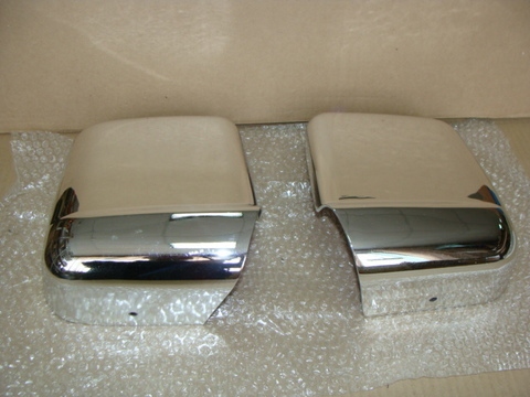 Накладка зеркала УАЗ-Патриот Пикап.(хром пластик) 2шт.