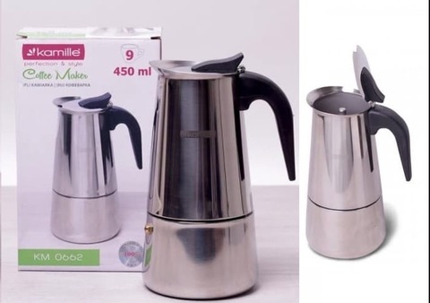 Гейзерная кофеварка Kamille KM-0662 0.450 л