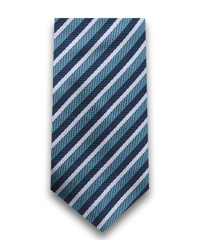 Праздничный галстук в полоску TSAREVICH 7-14 лет