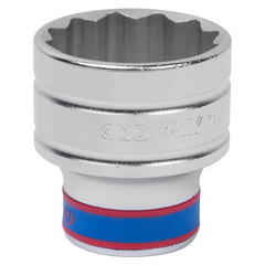 KING TONY (433034M) Головка торцевая стандартная двенадцатигранная 1/2", 34 мм