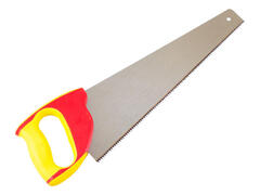 42-3-640 Ножовка по дереву RUBBER PLAST, 400 мм, шаг 3,5 мм/ 7-8TPI, 3D-заточка (РемоКолор)