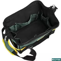 KRAFTOOL MaxKraft, 310 х 180 х 250, сумка для инструментов с 20 карманами (38712-12)
