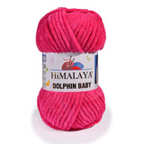 Пряжа Himalaya Dolphin Baby арт. 80314 яркая малина