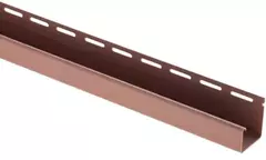 J-профиль Альта-Профиль Т15 Премиум Красно-коричневый 3000 мм