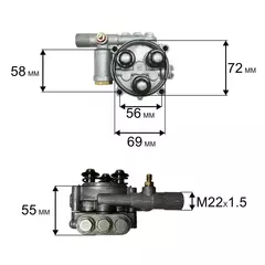 Насос QUATTRO ELEMENTI VERONA 170 Turbo в сборе