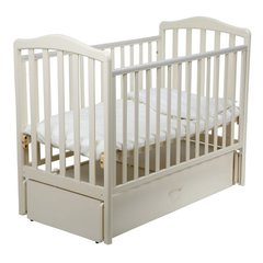 Детская кроватка Винни маятник 120х60 (Орех шоколадный)