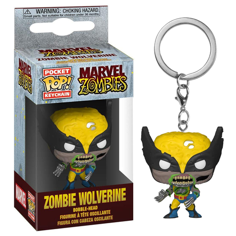 Брелок Funko POP! Marvel: Zombie Wolverine