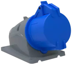 ИЭК Розетка стац. ССИ-123 32А-6ч/200-250В 2P+PE IP44 280683  PSN11-032-3