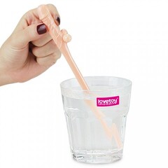 Трубочки для коктейлей в виде фаллоса (9 шт)