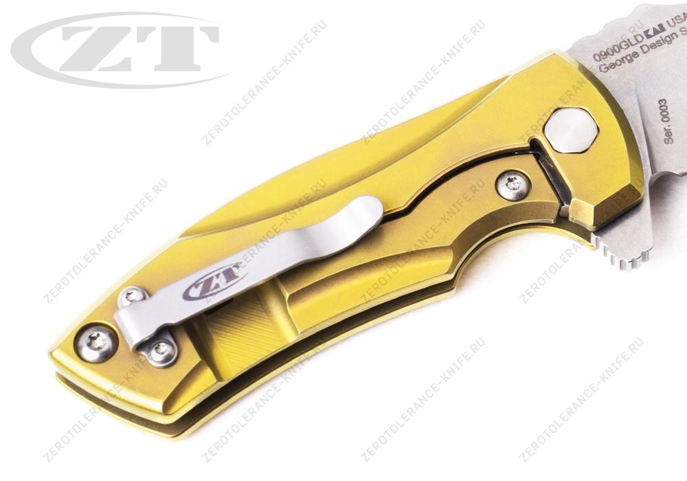 Нож Zero Tolerance ZT0900GLD First 3 - фотография 