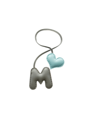 Keychain LOVE blue color