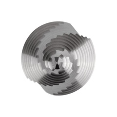 Сверло ступенчатое 4-20мм (Спиральное) HSS-G 9ступ. L75мм хв. 8мм Ruko 101051