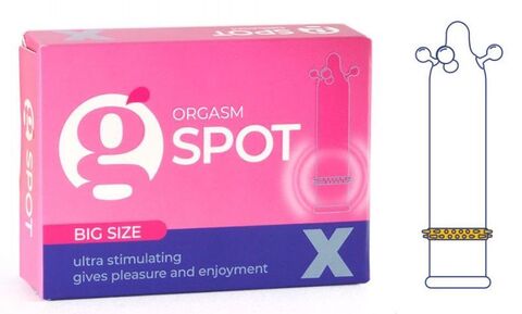 Стимулирующая насадка G-Spot X Big size - Sitabella Sitabella condoms 1459