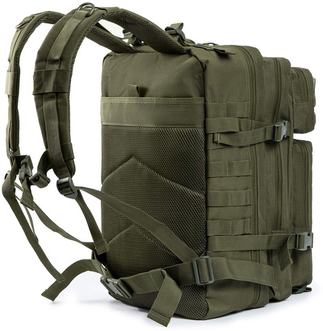 Картинка рюкзак тактический Skully TT-010 олива - 3