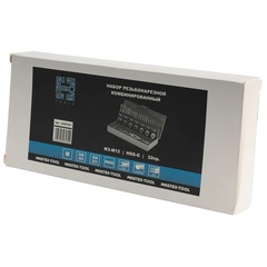 Набор метчиков и плашек M3 -M12 HSS-G 32пр H-Tools 245010HT