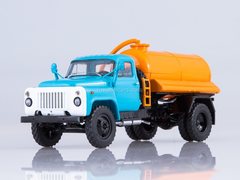 GAZ-53A Cesspool truck ANM-53 blue-orange 1:43 Start Scale Models (SSM)