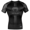 Рашгард Venum Logos Black/Grey S/S