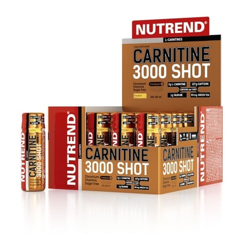 Л-карнитин Nutrend Carnitine 3000 Shot, 60 мл