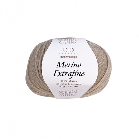 Пряжа Infinity Merino Extrafine 2511 светлый миндаль