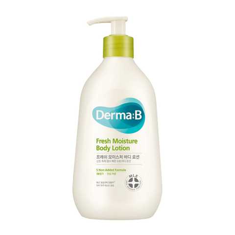 Освежающий ламеллярный лосьон для тела Derma:B Fresh Moisture Body Lotion,400мл