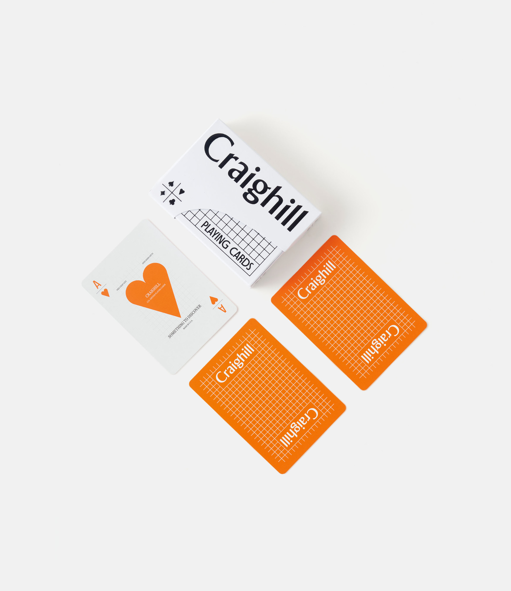 Craighill Playing Cards White — игральные карты