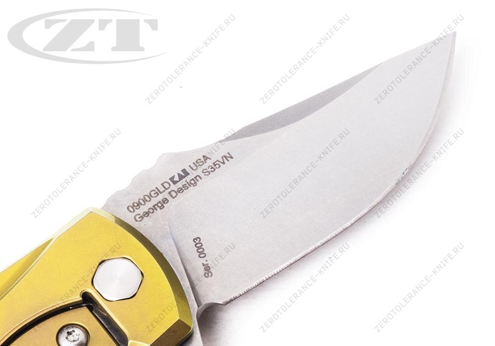 Нож Zero Tolerance ZT0900GLD First 3 - фотография 