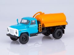 GAZ-53A Cesspool truck ANM-53 blue-orange 1:43 Start Scale Models (SSM)
