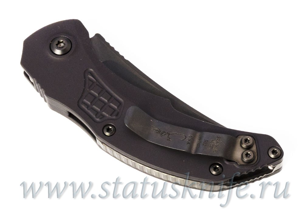 Нож Microtech Bastinelli 268A-3DLCTSH Brachial Serrated Shadow