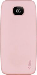 Внешний аккумулятор TTEC ChargeUp Pro LCD 10.000mAh PD 20W Powerbank, розовый