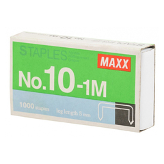 Скобы для степлера №10 Basir, 1000 шт, металлические, 5*8.4 мм