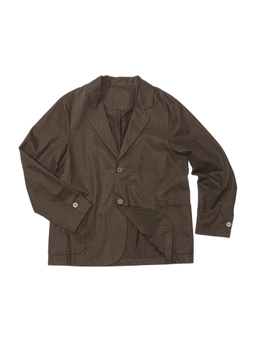 Однобортный блейзер из лиоцелла и хлопка 