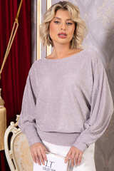 Блуза Гостья из будущего (лиловая) Б14834-19М LT Collection