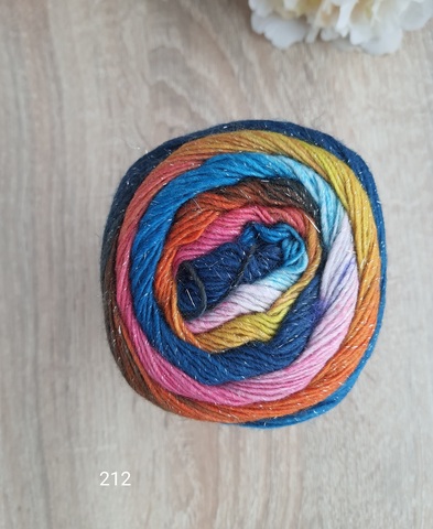 Lang Yarns Mille Colori Socks and Lace Lux 212